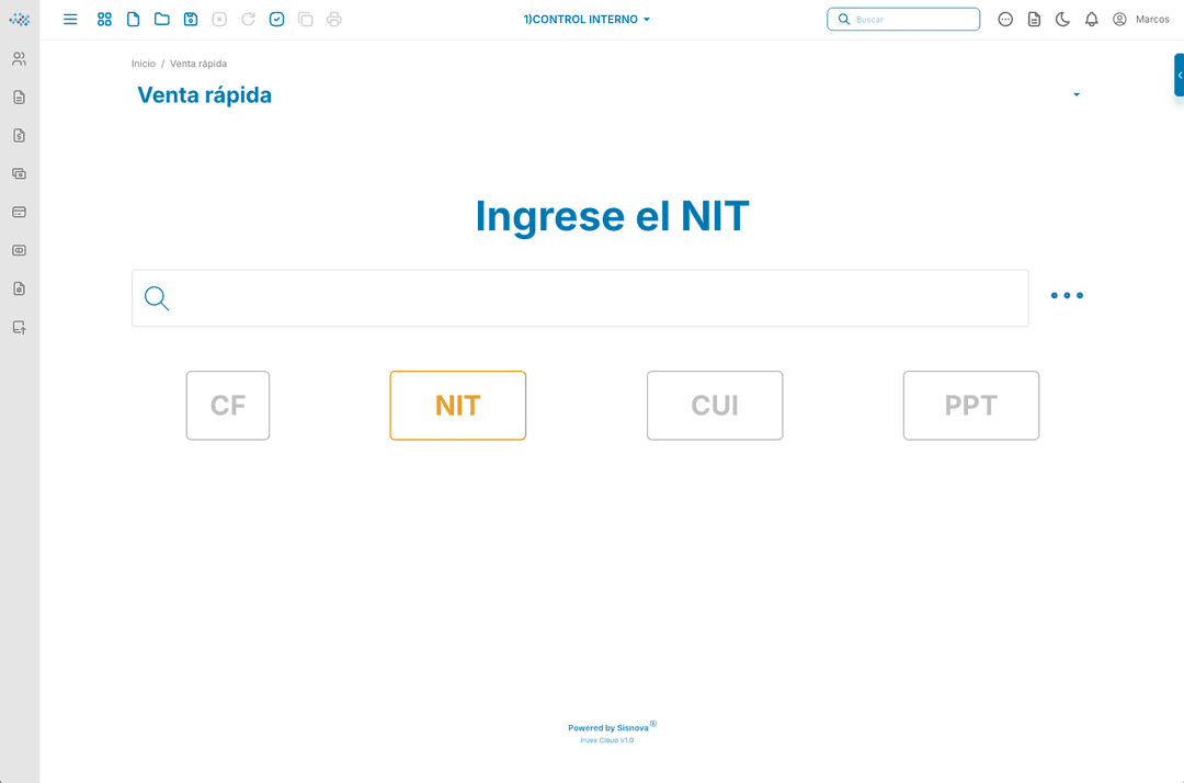 Dashboard mockup